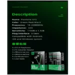 مشخصات فنی و اقلام همراه هندزفری گیمینگ پلکستون مدل PLEXTONE G15 IV