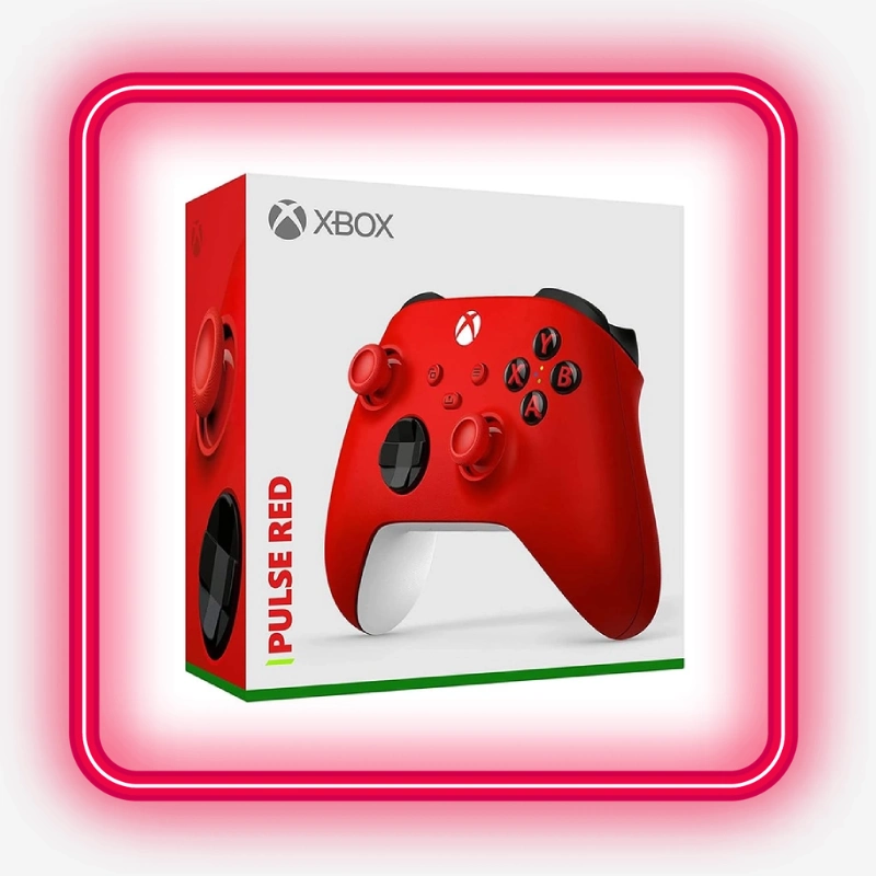 بستهبندی رسمی دسته Xbox Wireless Controller مدل Pulse Red
