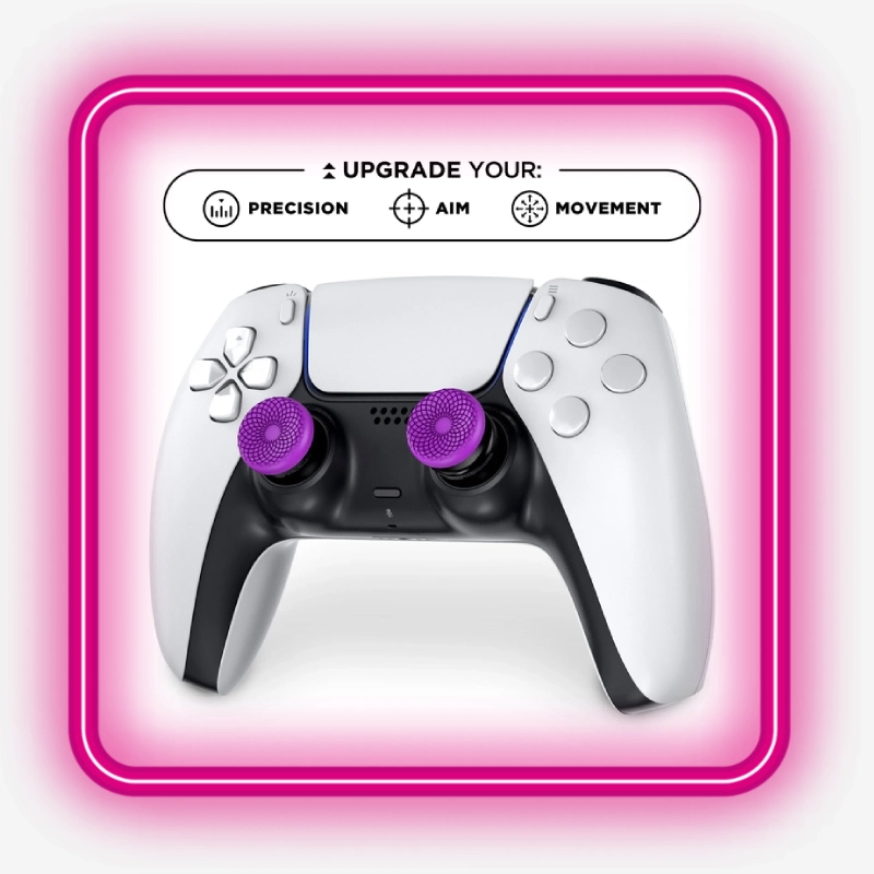 روکش آنالوگ KontrolFreek Frenzy روی دسته PS5