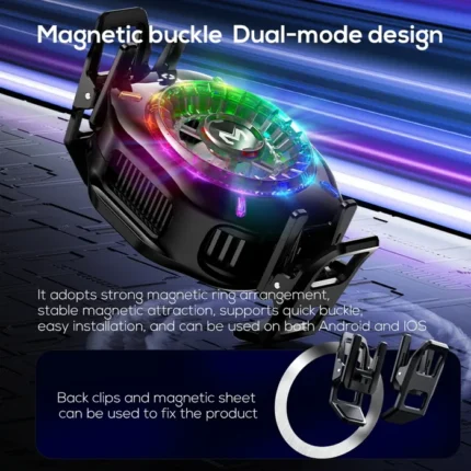 اتصال مغناطیسی فن خنک کننده Memo CX10 RGB Pro