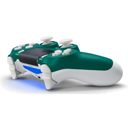 نمای زاویه‌دار دسته بازی PS4 مدل Alpine Green