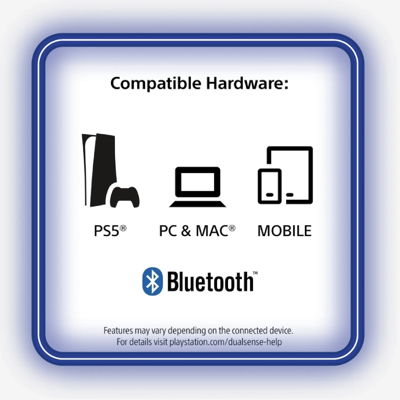 سازگاری دسته بازی پلی‌استیشن 5 مدل Chroma Indigo با PS5، PC و موبایل
