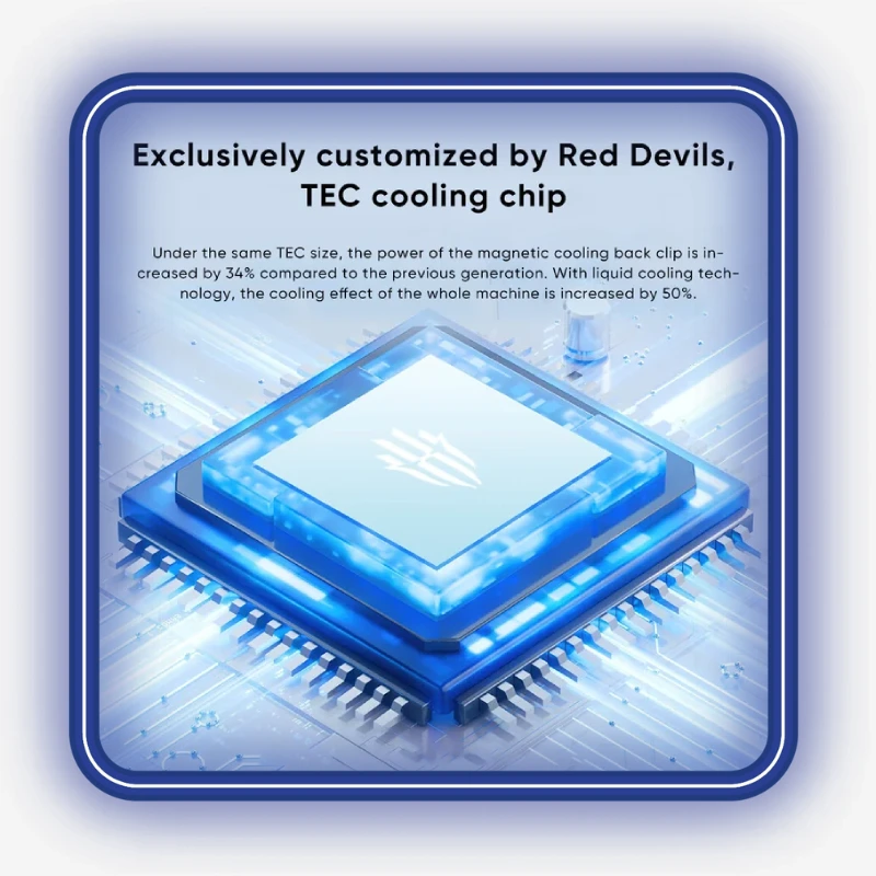 فناوری TEC در فن خنک کننده RedMagic Cooler 5