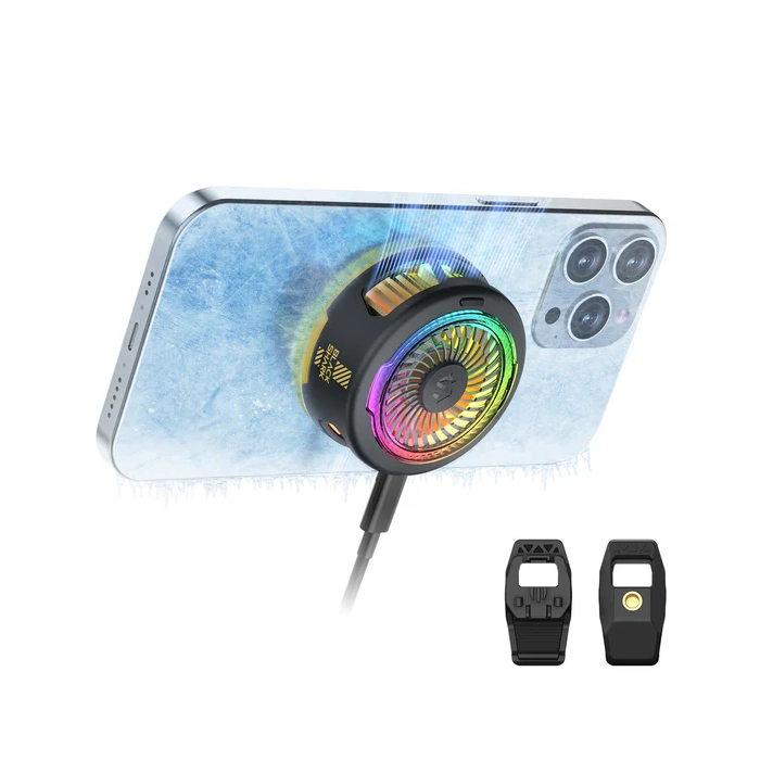 نصب خنک کننده Black Shark FunCooler 5 روی موبایل