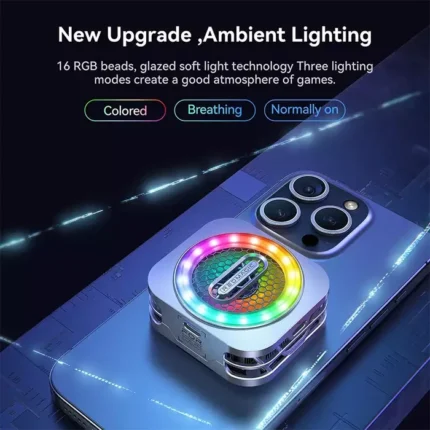 نورپردازی RGB فن خنک کننده RedMagic 6 Pro