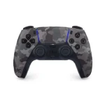نمای روبروی دسته بازی پلی استیشن 5 مدل Gray Camouflage