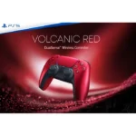 تصویر رسمی دسته بازی پلی استیشن 5 مدل Volcanic Red