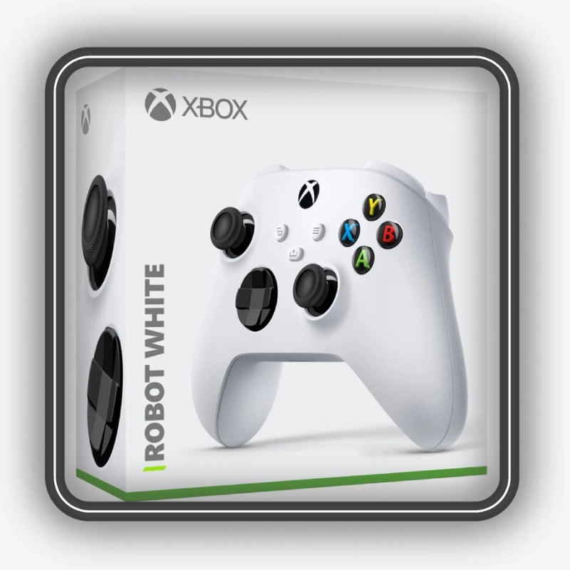 جعبه رسمی دسته Xbox Wireless Controller مدل Robot White