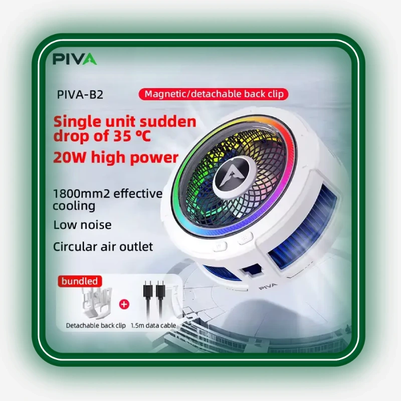 مشخصات و ویژگی های فن خنک کننده Piva B2
