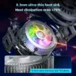 هیت‌سینک 0.3 میلی‌متری فن PLEXTONE UF1