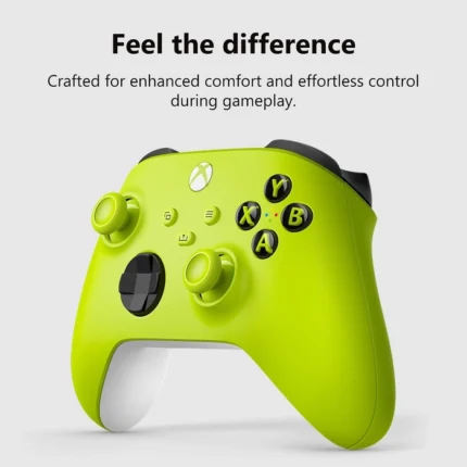 نمای جانبی دسته Xbox Wireless Controller Electric Volt