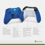ویژگی‌های کنترلر Xbox Wireless Shock Blue