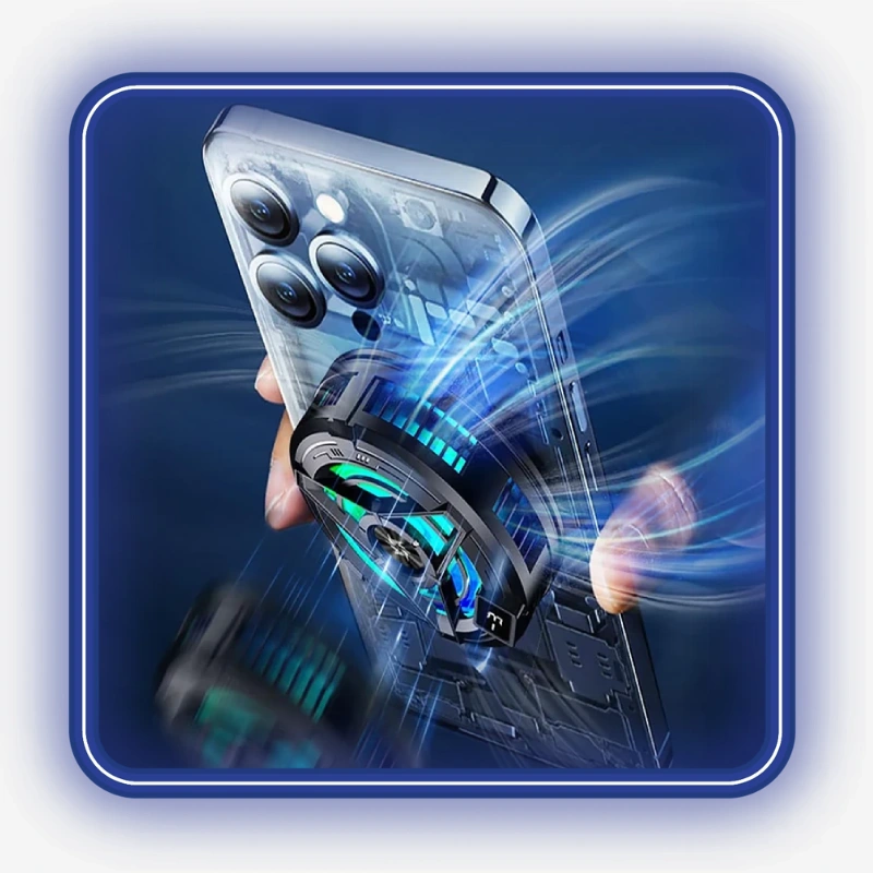 عملکرد فن خنک کننده موبایل LEIZUN SL17 هنگام بازی
