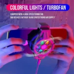 نورپردازی RGB فن خنک کننده موبایل P10