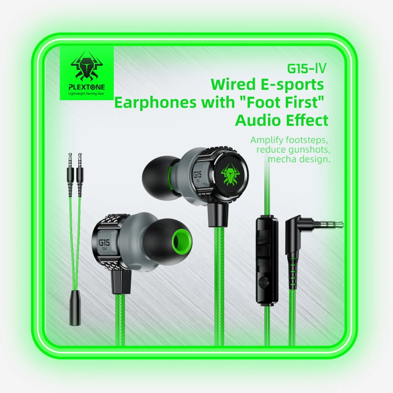معرفی فناوری Foot First Audio Effect در هندزفری گیمینگ پلکستون مدل PLEXTONE G15 IV