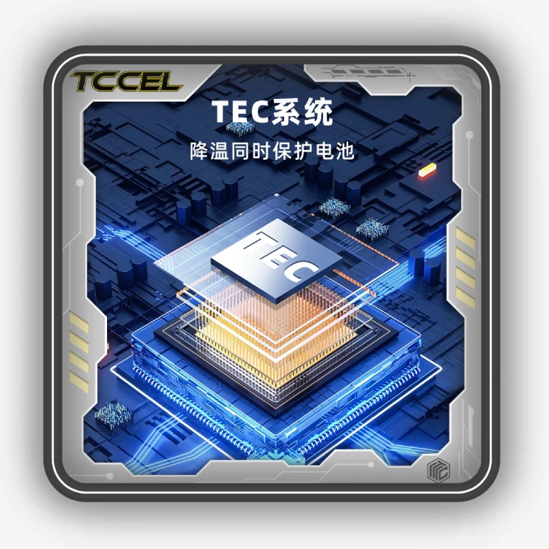نمایش تراشه TEC و ساختار خنککنندگی محصول
