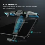 نمایش نحوه قرارگیری و نصب دسته بازی لیزری پابجی PUBG گیمسر Gamesir F4 Falcon روی موبایل