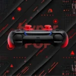 دسته بازی DualSense Hyperpop Techno Red با طراحی خاص گیمینگ