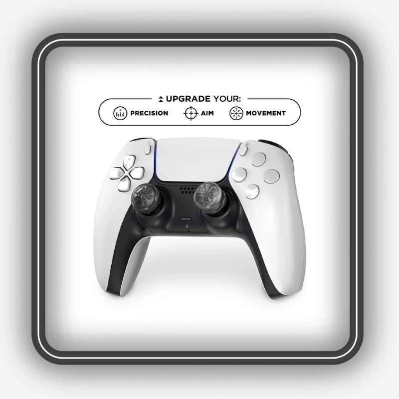 روکش آنالوگ KontrolFreek Crystal Galaxy روی دسته PS5