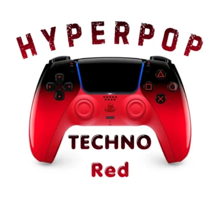 دسته بازی بی‌سیم پلی‌استیشن 5 DualSense مدل Hyperpop Collection Techno Red