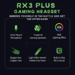 قابلیت‌ها و ویژگی‌های هندزفری گیمینگ پلکستون RX3 Plus RGB