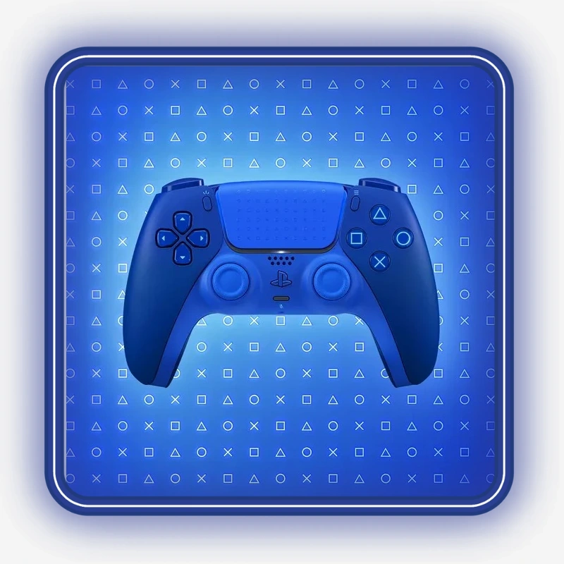 طراحی اختصاصی و رنگ آبی دسته بازی پلی استیشن 5 مدل DualSense Icon Blue