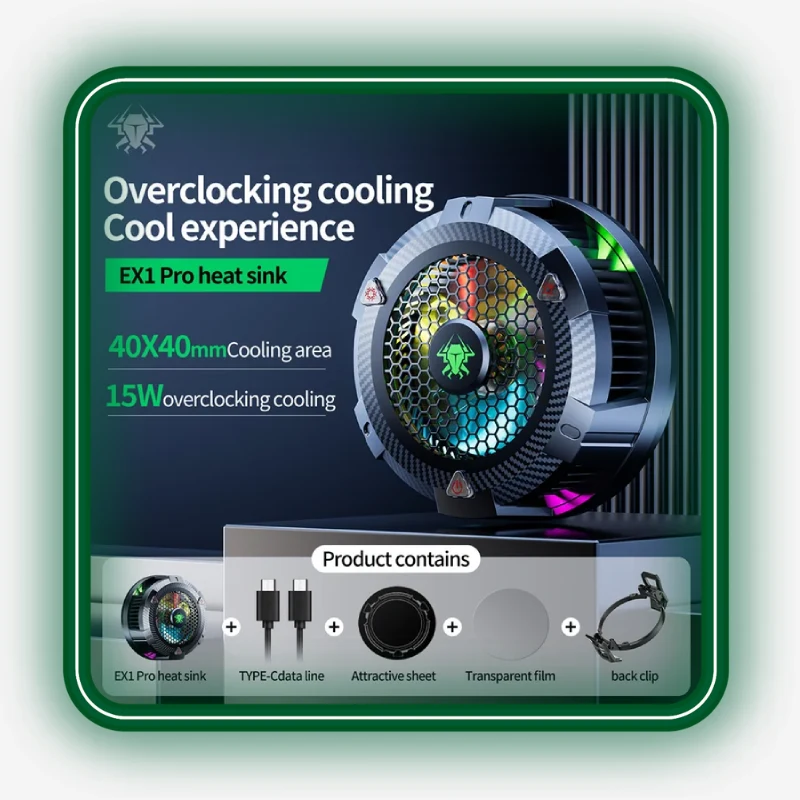 نمایش توان و سطح خنککنندگی PLEXTONE EX1 Pro