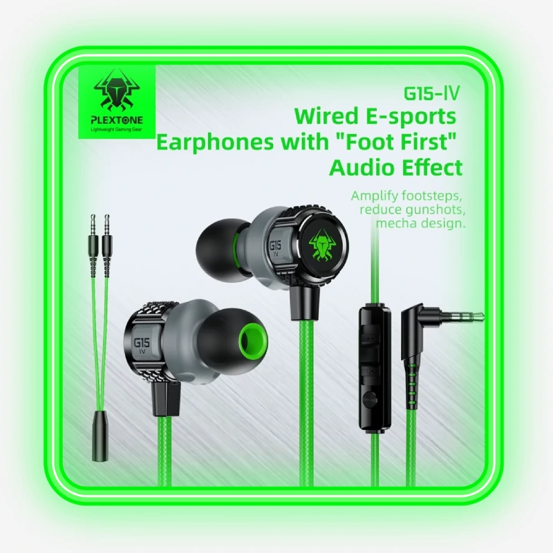 معرفی فناوری Foot First Audio Effect در هندزفری گیمینگ پلکستون مدل PLEXTONE G15 IV