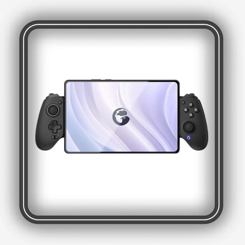 نمایش قرارگیری گوشی در دسته بازی گیمسر مدل GameSir G8 Plus برای اجرای بازی‌های موبایلی