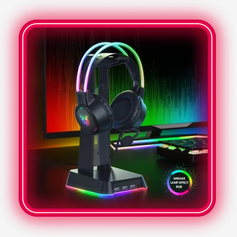 نورپردازی RGB و طراحی هدست گیمینگ اونیکوما مدل X15 Pro