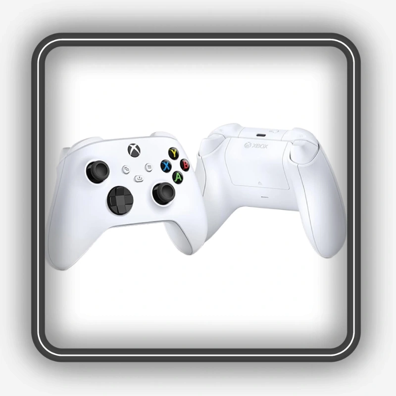 طراحی دوطرفه دسته Xbox Robot White
