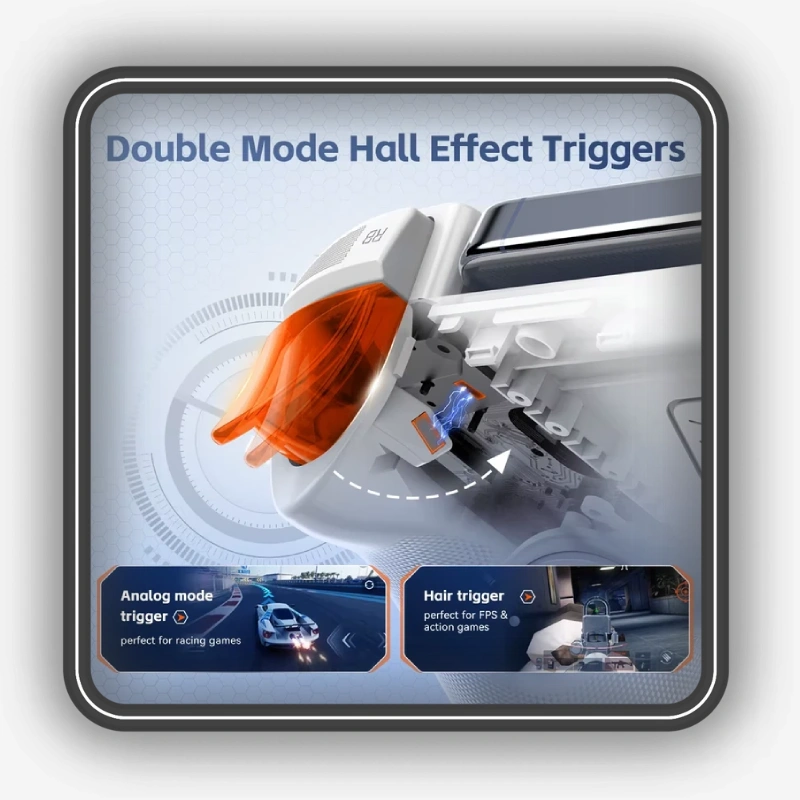 نمایش عملکرد تریگرهای Hall Effect دوحالته در دسته بازی AB01 Max