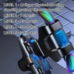 نمایش پنج سطح سرعت شلیک دسته بازی کالاف دیوتی و پابجی مدل Founder
