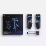 نمای دو بخش دسته بازی Flydigi Shadow Stinger Double برای استفاده در دو طرف گوشی