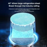 نمایش صفحه خنک‌کننده 40×40 میلی‌متری Redmagic Magnetic Phone Cooler 4 Pro