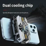 نمای دیگری از سیستم Dual Cooling Chip فن موبایل مدل JS42
