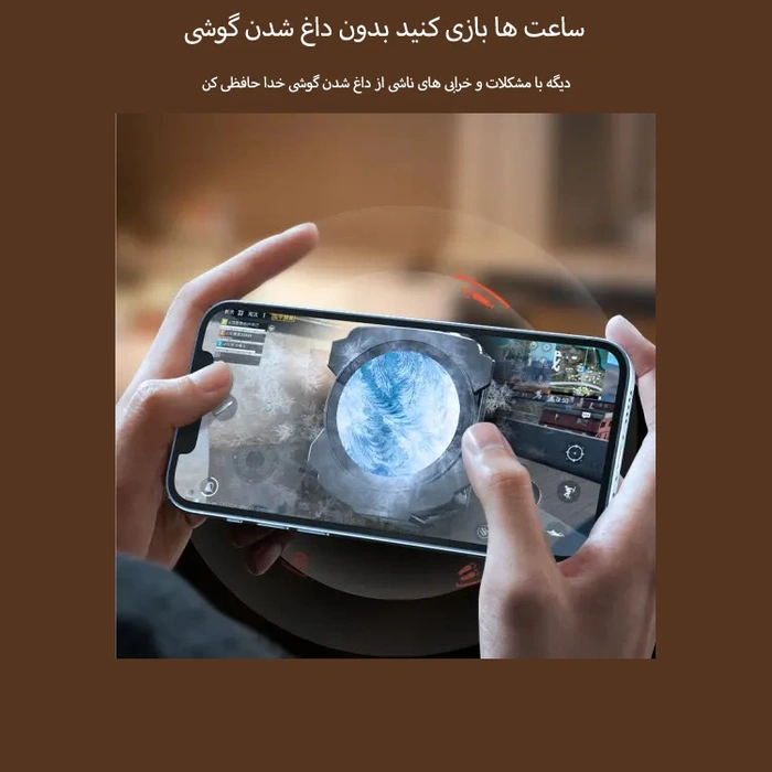 نمایش استفاده از Memo CX12 هنگام اجرای بازی روی گوشی