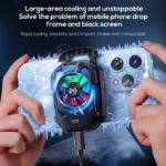 نمایش خنک‌کنندگی گوشی با فن Memo DLA8 Pro