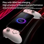 نمایش قابلیت شارژ سریع 36 واتی در دسته بازی ممو مدل Memo S3-Pad