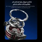 نمای سه‌بعدی و طراحی خنک‌کننده گوشی Memo CX08