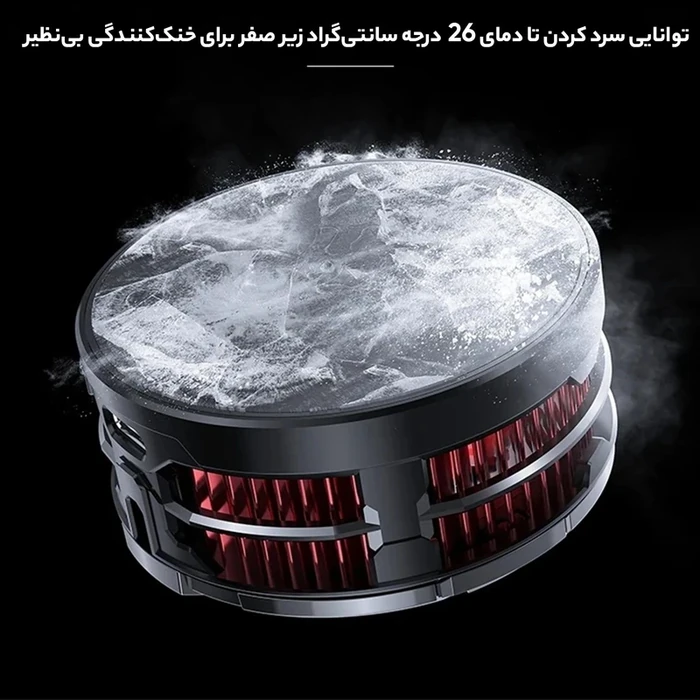 نمایش ساختار و اجزای خنک‌کننده Memo CX08