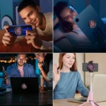 نمایش فن رادیاتوری موبایل مدل N5 در شرایط مختلف استفاده و بازی