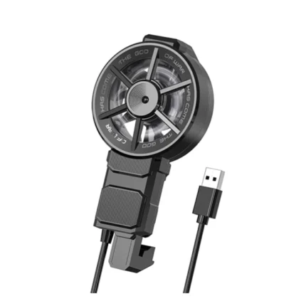نمایش کابل USB و ساختار اتصال فن خنک کننده گوشی Memo FL06