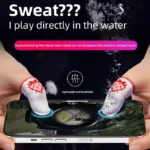 نمایش استفاده از آستین کنترل کننده انگشت مدل Ghost Fire 4 هنگام بازی روی صفحه لمسی