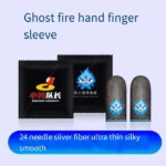 نمایش الیاف نقره‌ای و طراحی آستین کنترل کننده انگشت مدل Ghost Fire 2