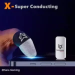 نمایش عملکرد آستین کنترل کننده انگشت سارافاکس Sarafox V8 روی صفحه لمسی
