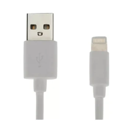 نمای کانکتورهای USB و Lightning کابل تبدیل USB به lightning کین واله مدل C13