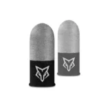 نمای نزدیک ساختار نقره‌ای و مشکی آستین کنترل کننده انگشت سارافاکس Sarafox V8