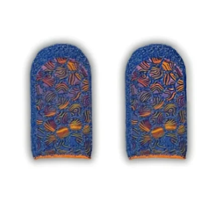 نمایش دو آستین کنترل کننده انگشت ClawSocks Damascus با طرح Damascus
