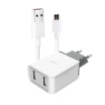 نمای شارژر دیواری و کابل microUSB همراه شارژر تسکو مدل TTC 55